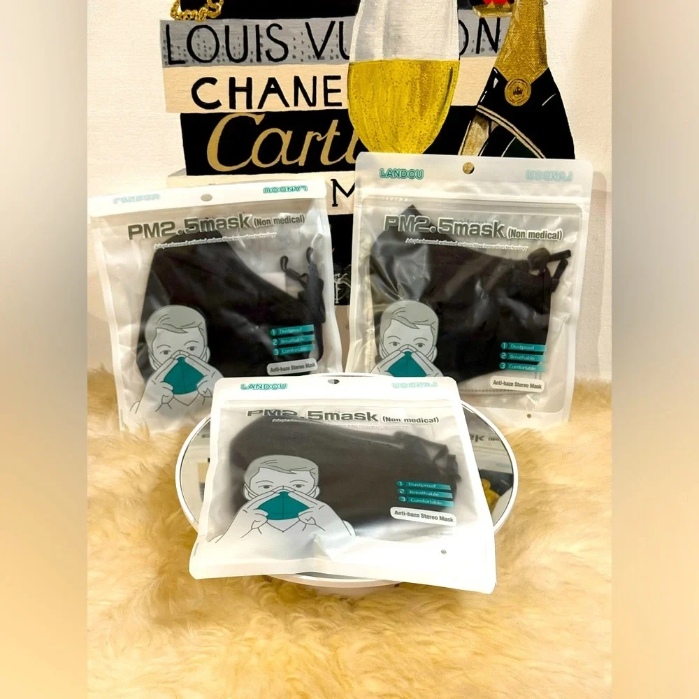 NIP Non Medical Dust proof Anti-haze Breathable Comfortable Mask 3 pieces